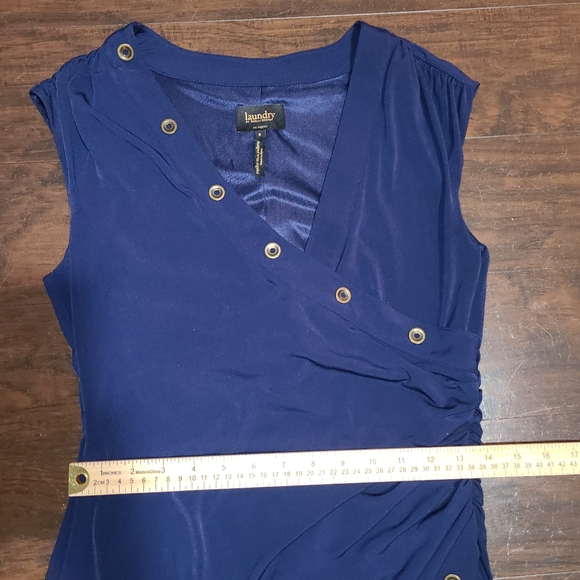 Laundry by Shelli Segal sleeveless Jersey Knit Dress - Picture 6 of 8